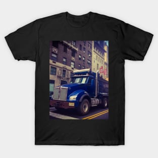 Truck Midtown City Street Manhattan NYC T-Shirt